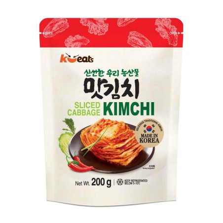 K EATS Sliced Cabbage Kimchi 200G*20