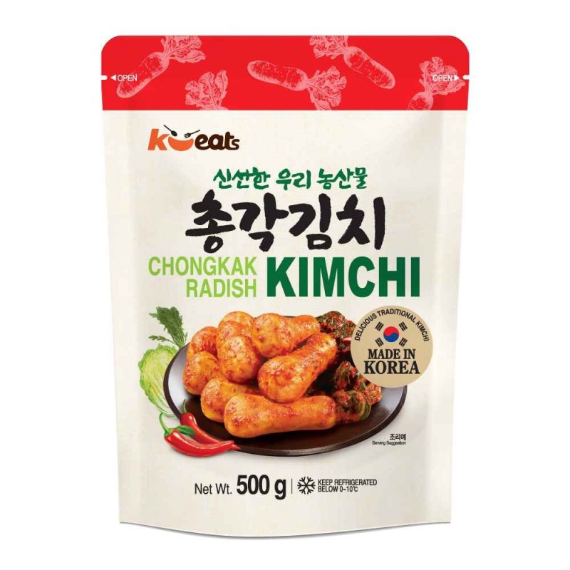 K EATS Chongkak Radish Kimchi 500G*10