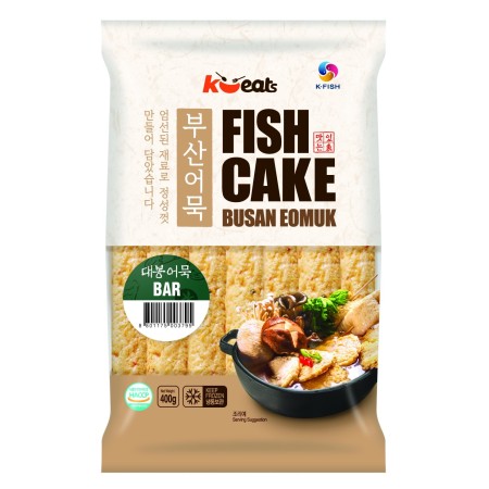 K EATS Busan Eomuk (Fish Cake-Skewered) 400G*20