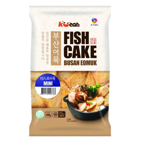 K EATS Busan Eomuk (Fish Cake-Dsco Mini) 400G*20