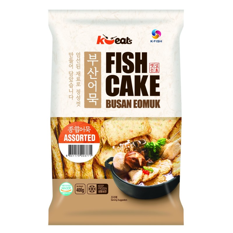 K EATS 'Busan' Fish Cake(Assorted) 400G*20