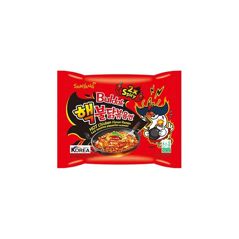 Samyang Hot Chicken Ramyun (Double Spicy) Multi 140G*5*8