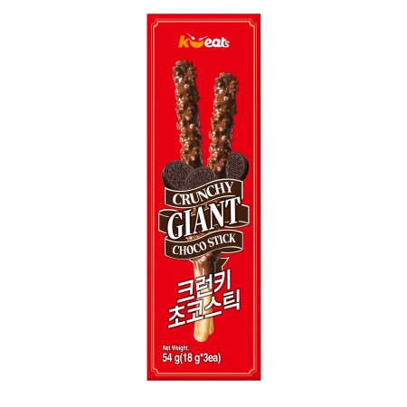 K EATS Giant Choco Stick-Crunchy 54G*32