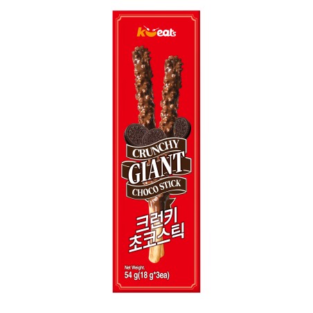 K EATS Giant Choco Stick-Crunchy 54G*32