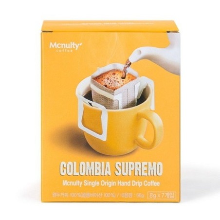 Mcnulty Colombia Supremo Medllin Hand Drip Coffee 56G(7T)*8