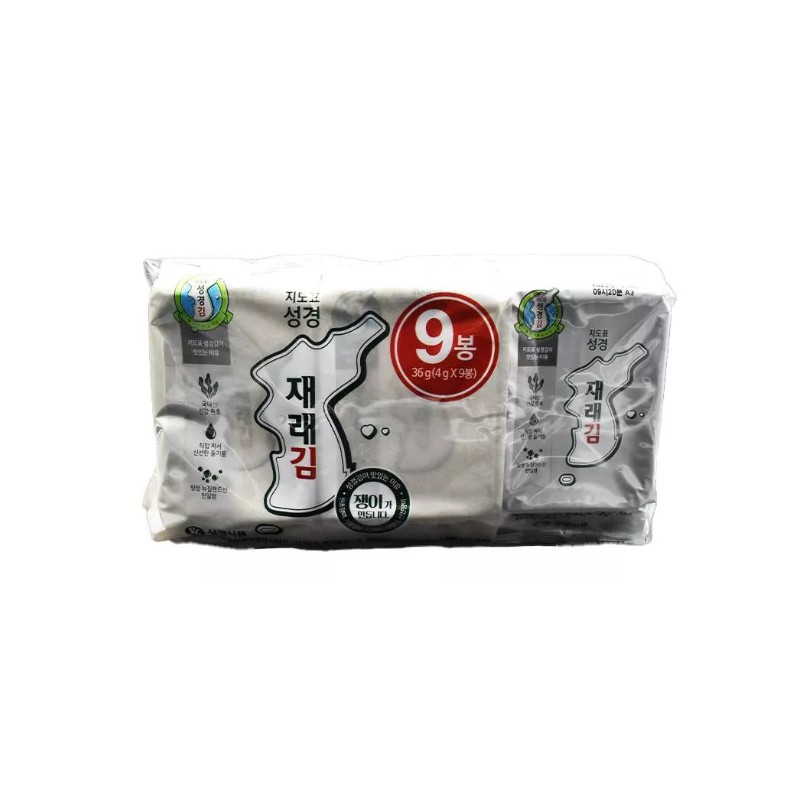 Sunggyung Traditional Seasoned Kim (4G*9pack)*12