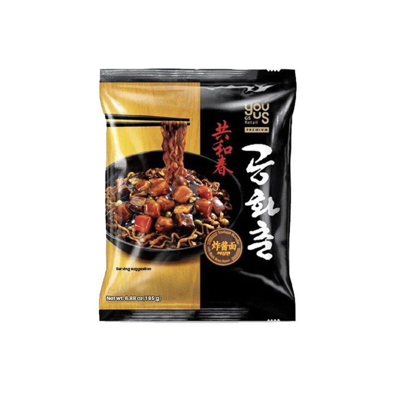 GSR Gonghwachun Jjajang Ramyun(Pack) 195G*4*6