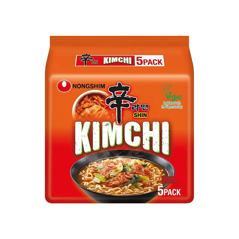 Nongshim Kimchi Ramyun(Multi) 120G*5*8