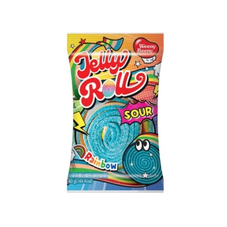 GSR Weeny Beeny Jelly Roll Sour(Rainbow) 40G * 24 * 2