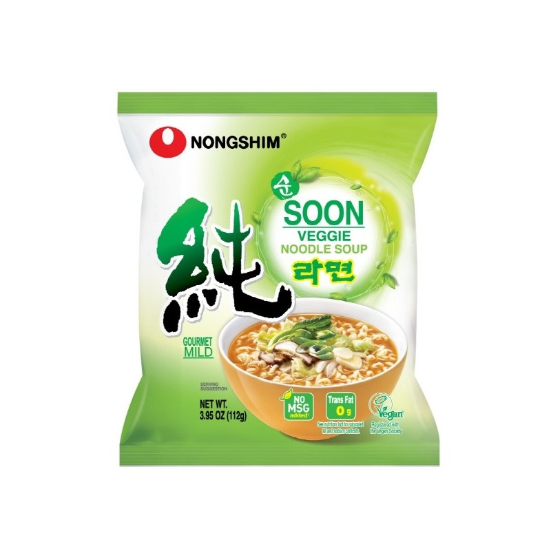 Nongshim Soon Veggie Ramyun 112G*20