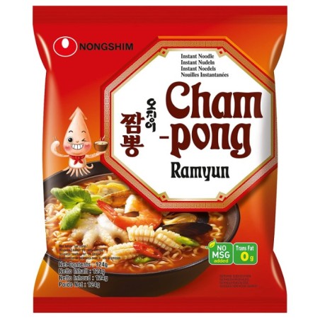 Nongshim Squid-Champong Ramyun 124G*20