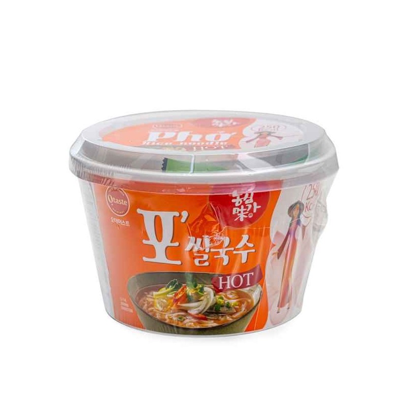 Nongshim PHO Rice Noodle Cup(Hot) 105G*6*3