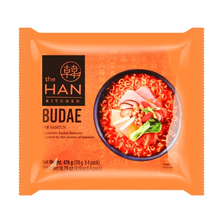 The Han BUDAE(Army Stew) Ramyun (119G*4)*8