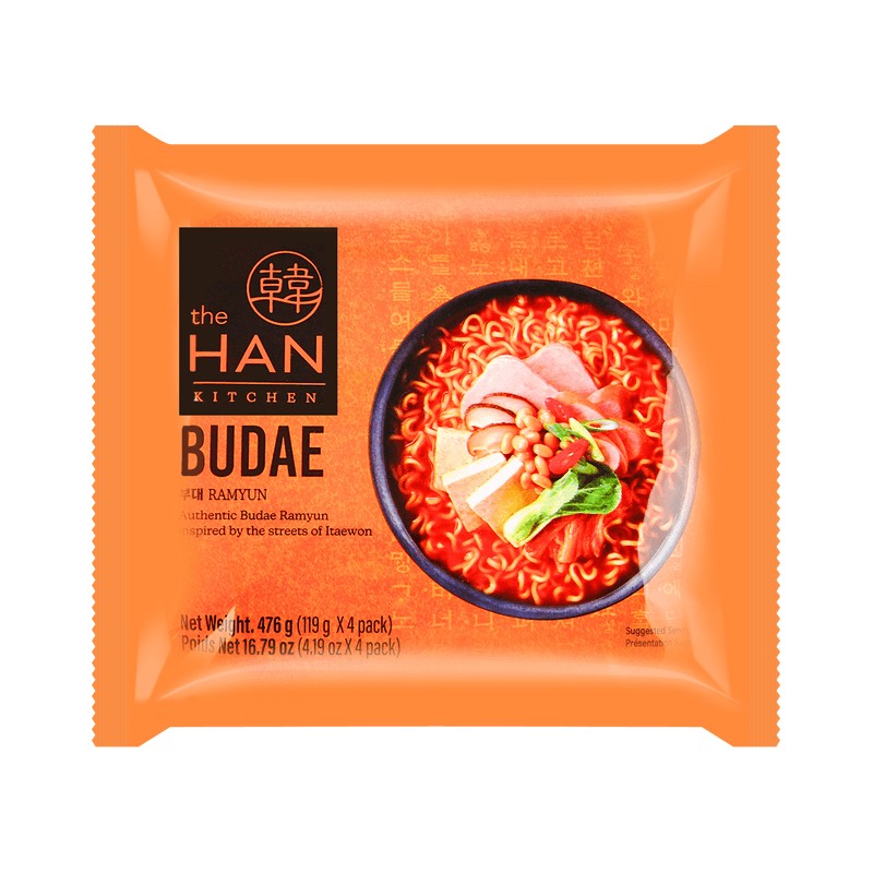 The Han BUDAE(Army Stew) Ramyun (119G*4)*8