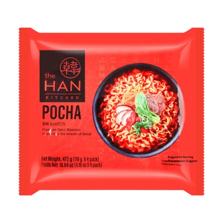 The Han POCHA Spicy Ramyun (118G*4)*8