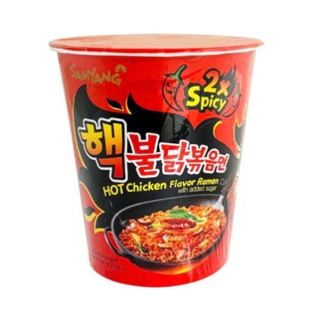 Samyang Hot Chicken Ramyun (Double Spicy) Cup 70G*6