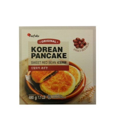 Daifuku Korean Pancake(Sweet Red Bean) 480G*24