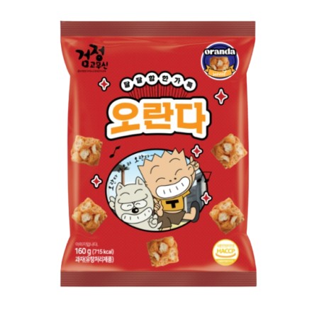 Hyosung Korean Cracker-Sweet Cube 160G*16