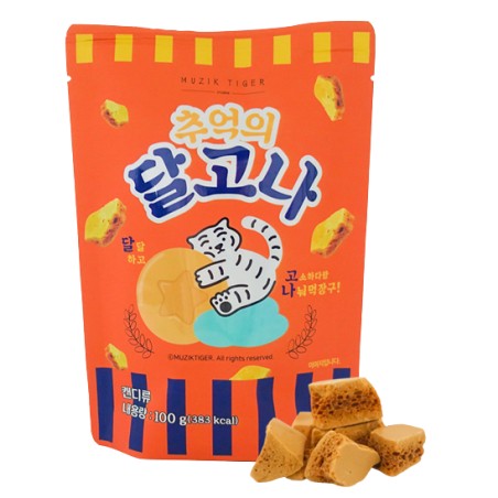 Hyosung Korean Traditional Sugar Candy(Dalgona) 100G*12