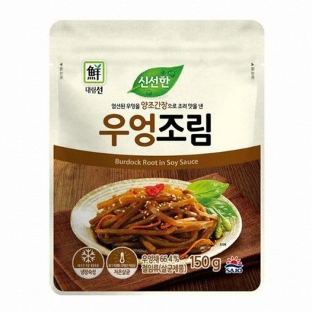 SajoDaerim Boiled Burdock in Soy Sauce 150G*20