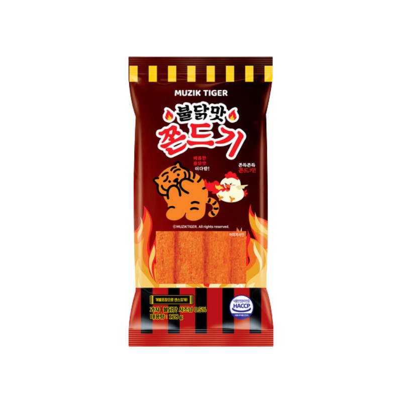 Hyosung Chewing Snack-Spicy Flavour  128G * 12