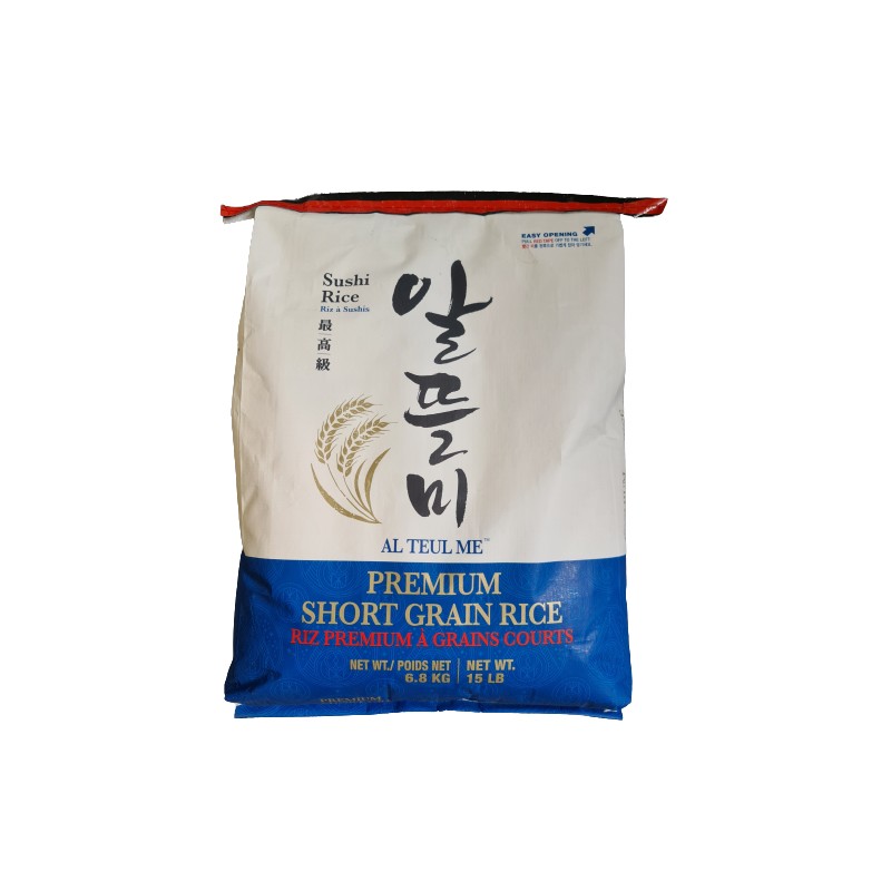 Alteulmi Premium Short Grain(Sushi Rice) 15LB(6.8KG)