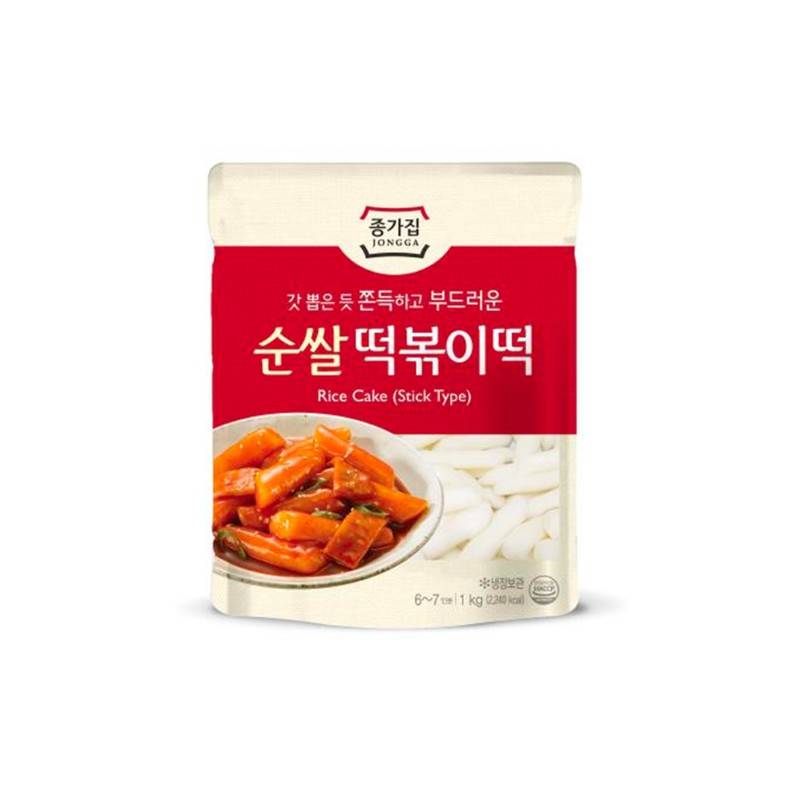 Daesang Jongga Rice Cake(Chill) 1KG*5