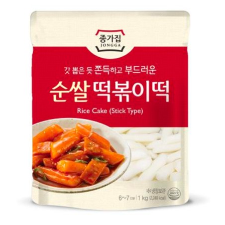 Daesang Jongga Rice Cake(Chill) 1KG*5