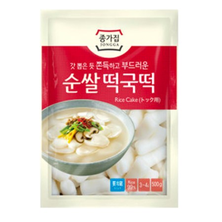 Daesang Jongga Rice Cake(Sliced Type) 500G*10