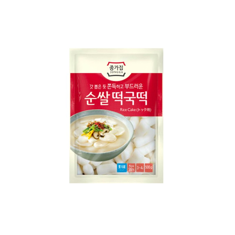 Daesang Jongga Rice Cake(Sliced Type) 500G*10