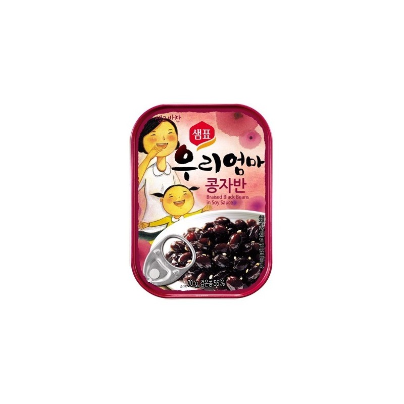 Sempio Canned Braised Black Bean 70G*30