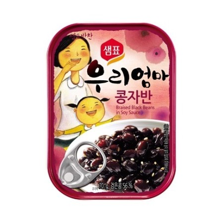 Sempio Canned Braised Black Bean 70G*30