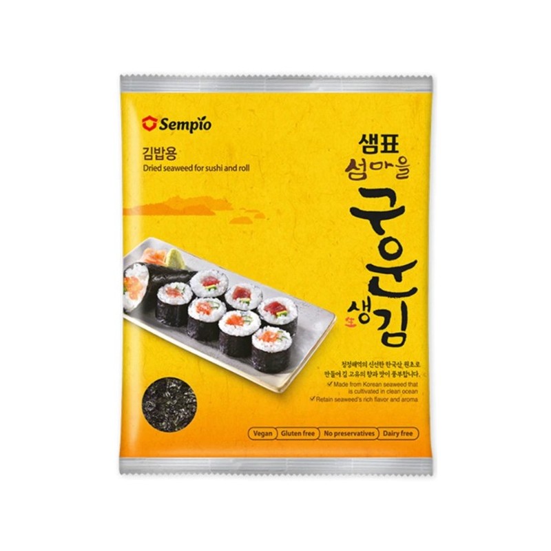 Sempio Dried Laver for Sushi&Roll 100G(50sht)*20