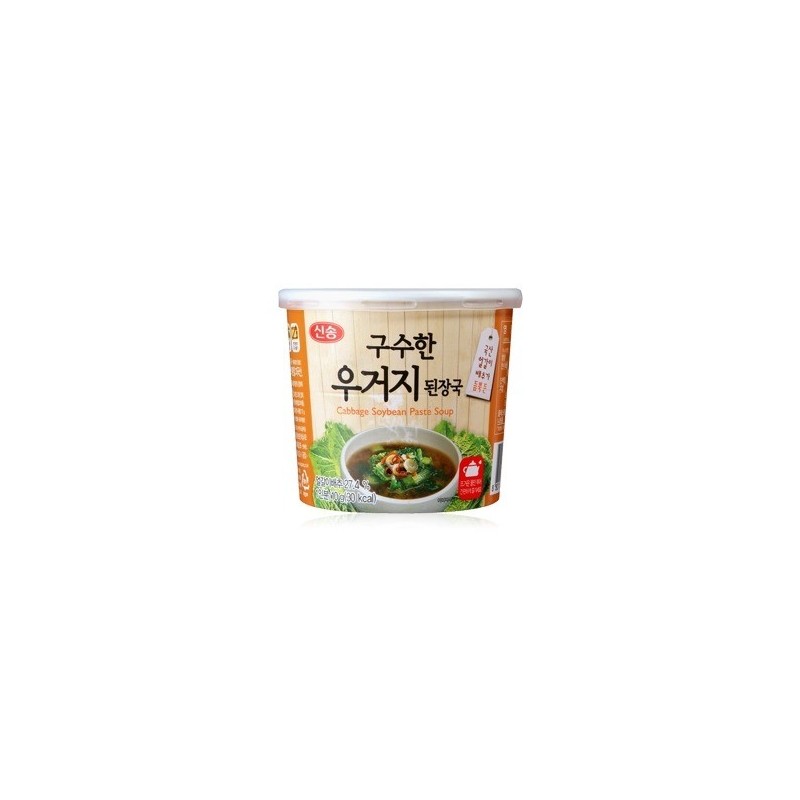 Shinsong Cabbage Soybean Paste Soup(Cup) 10G*24