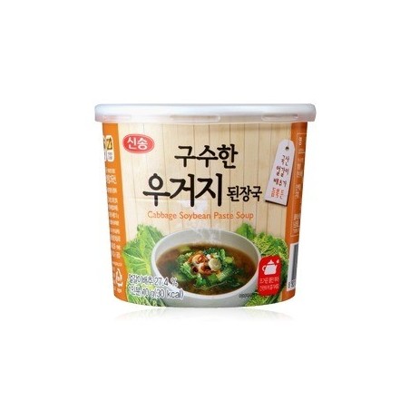 Shinsong Cabbage Soybean Paste Soup(Cup) 10G*24