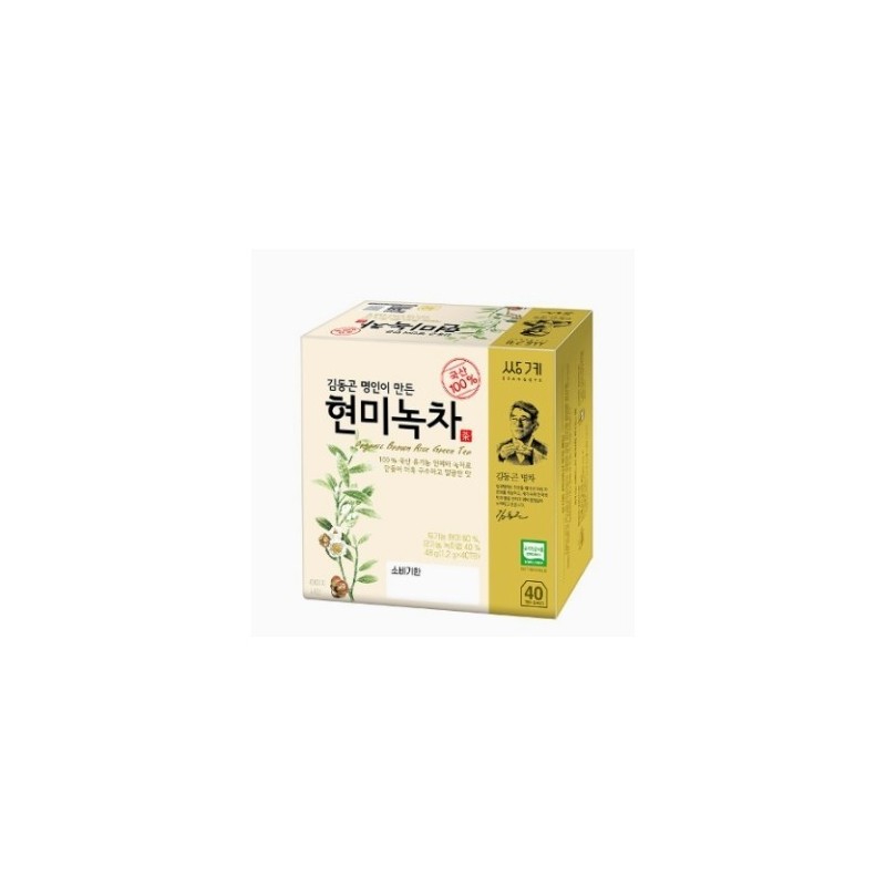 Ssanggye Brown Rice Green Tea(Jakseol) 48G(40T)*12