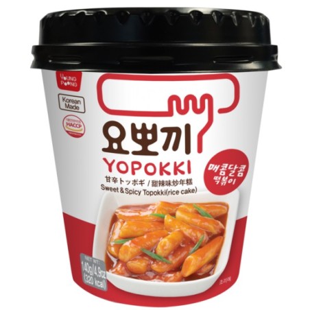 Youngpung Yopoki (Spicy Topokki) Cup 140G*30