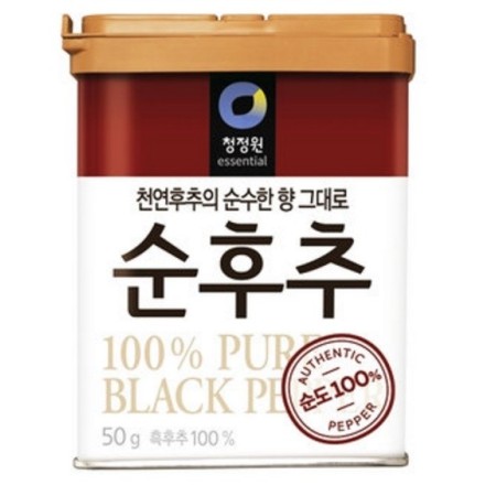 Daesang Chungjungone Black Pepper Powder 50G*24