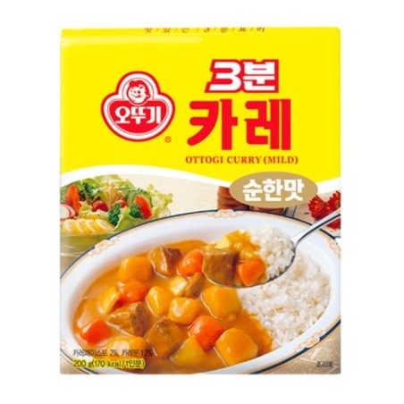 Otoki 3mins Curry(Mild) 200G*24