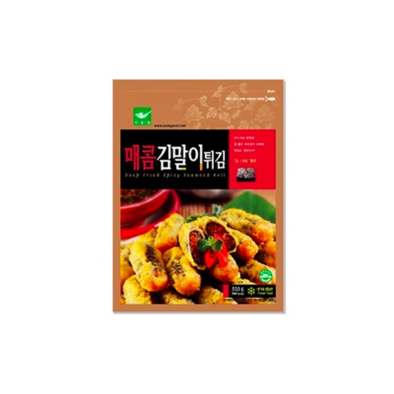 Saongwon Fzozen Fried Seaweed Roll(Spicy) 300G*15