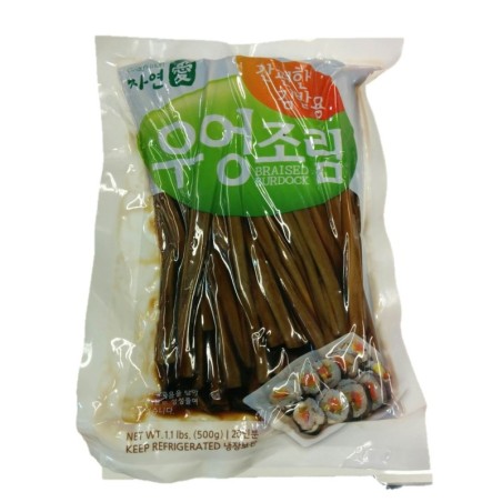 Jayeonae Boiled Burdock in Soy Sauce 500G*24