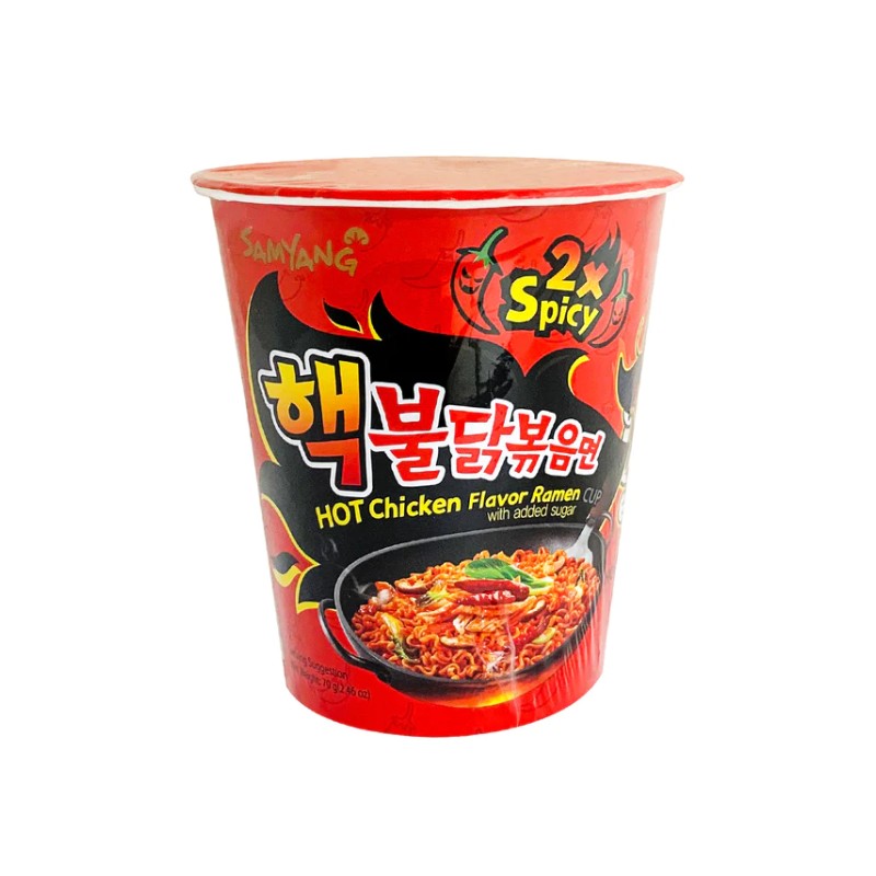 Samyang Hot Chicken Ramyun (Double Spicy) Cup 70G*6