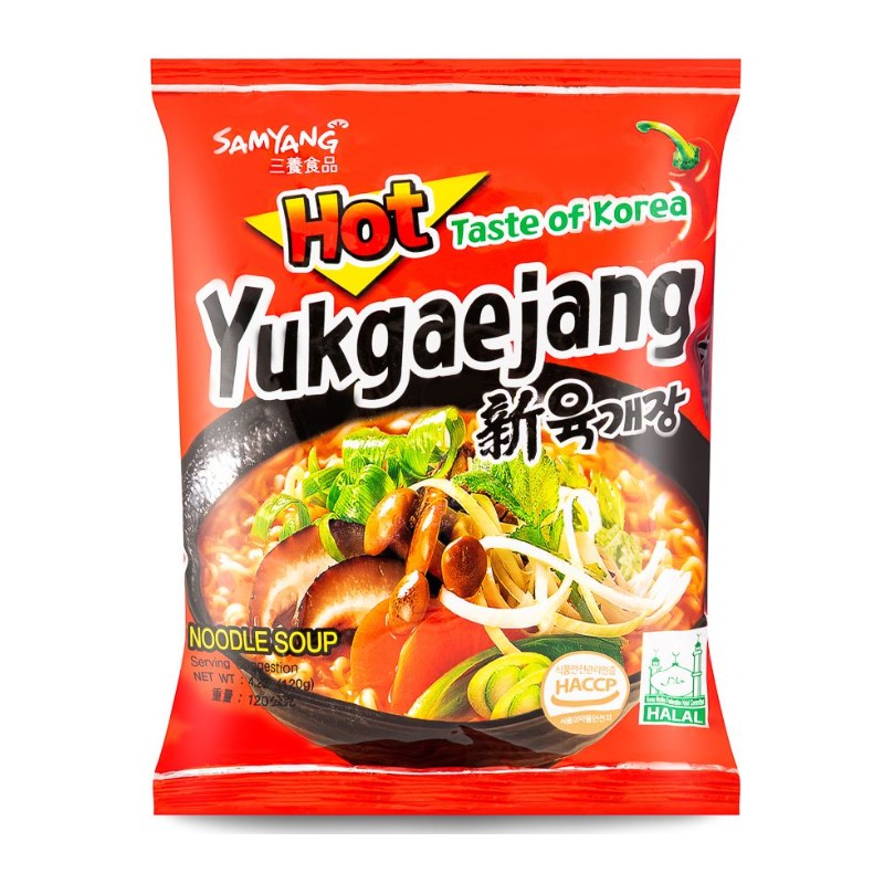 Samyang Spicy Stew Ramyun(Yukgaejang)-120G*20