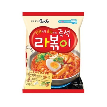 Paldo Rabokki(Spicy & Fried Noodle) 145G*4*4