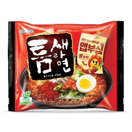 Paldo Teumsae Ramyun(Hot & Spicy) 120G*5*4