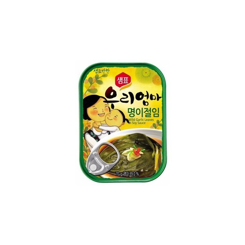 Sempio Canned MountainGarlic Leaves in Soy sauce 70G*30