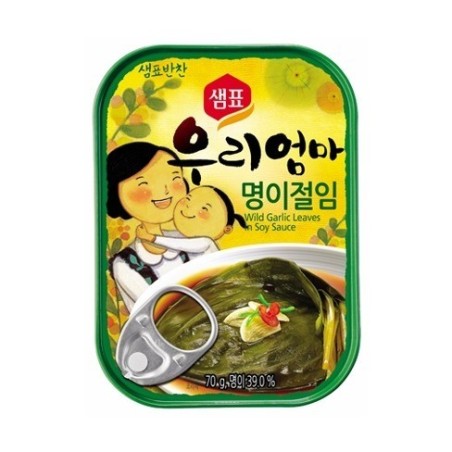 Sempio Canned MountainGarlic Leaves in Soy sauce 70G*30