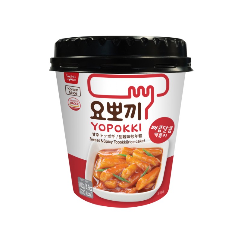 Youngpung Yopoki (Spicy Topokki) Cup 140G*30