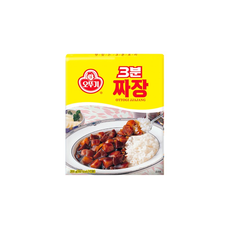 Otoki 3mins Black Bean (Jjajang) 200G*24