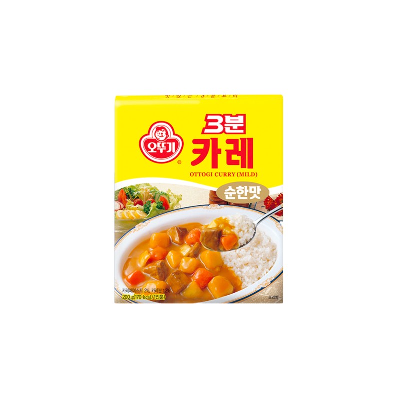 Otoki 3mins Curry(Mild) 200G*24